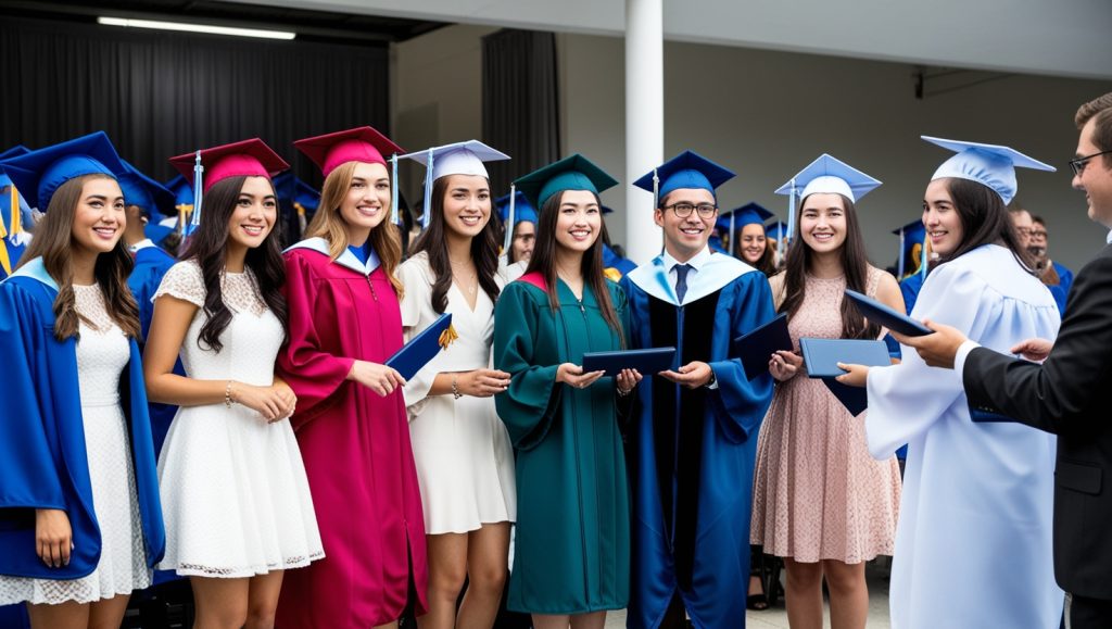 vestido de fiesta de graduación